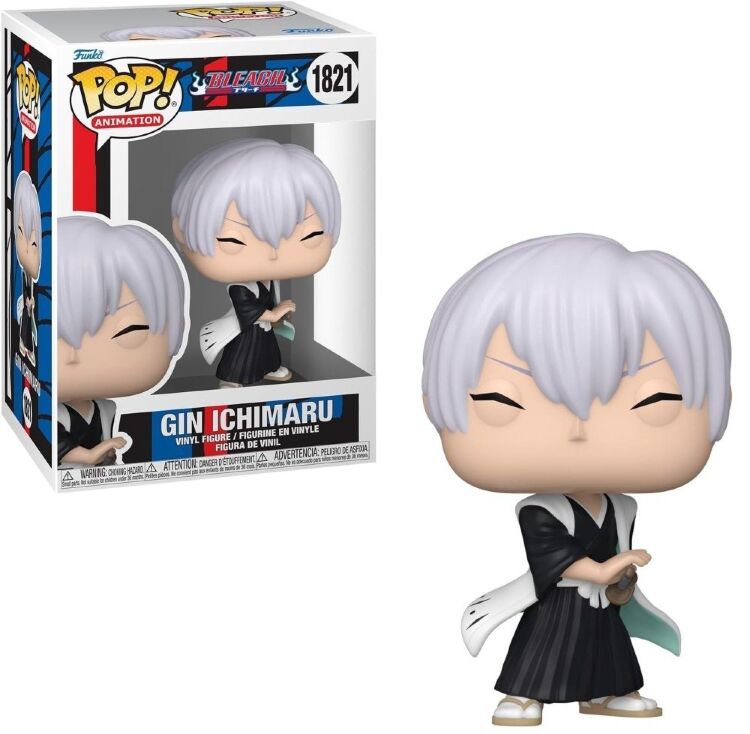 Фігурка Funko Bleach: Gin Ichimaru фанко Бліч Гін Ічімару 1821 Фігурка Funko Bleach: Gin Ichimaru фанко Бліч Гін Ічімару 1821