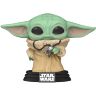 Фигурка Funko Star Wars: Mandalorian Мандалорец with Pendant Grogu Грогу 398
