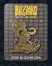 Значок 2015 Blizzcon Exclusive Gold Murkidan Blizzard Pin Значок 2015 Blizzcon Exclusive Gold Murkidan Blizzard Pin