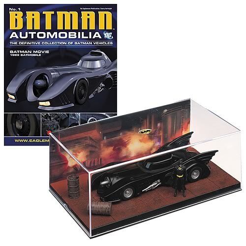 Модель авто Batmobile 1989 + журнал Модель авто Batmobile 1989 + журнал