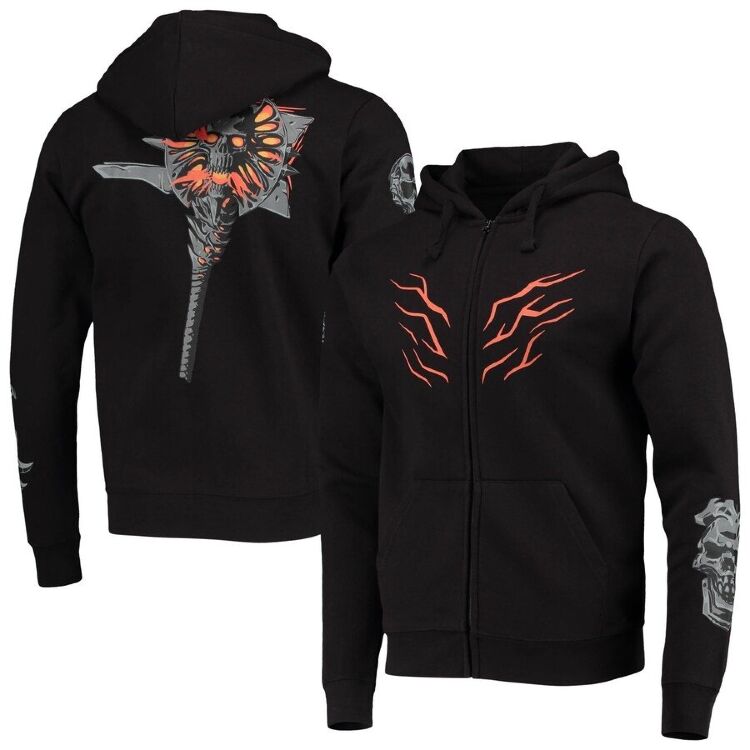 Кофта Реглан World of Warcraft Shadowlands A King No More Jacket Zip-Up Hoodie (размер M) Кофта Реглан World of Warcraft Shadowlands A King No More Jacket Zip-Up Hoodie (размер M)