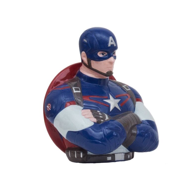 Бюст скарбничка Marvel Captain America Ceramic Bust Bank Бюст скарбничка Marvel Captain America Ceramic Bust Bank