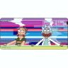 Коврик для мыши игровая поверхность Warner Brothers RICK AND MORTY Glitched Рик и Морти XL (90*42 cm)