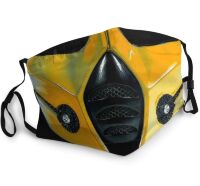 Маска захисна для обличчя Mortal Kombat Scorpion №2 + 2 вугільні фільтри