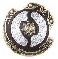 Декоративный щит Дота 2 Aegis of Champions Dota 2 Gold/Silver 10 см металл