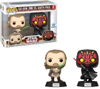 Фигурка Funko Star Wars: Qui-Gon Jinn vs Darth Maul Фанко Квай-Гон Джинн и Дарт Мол Exclusive