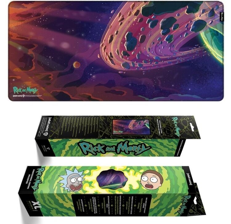 Килимок для миші ігрова поверхня Warner Brothers RICK AND MORTY Outer Space Рік та Морті XL (90*42 cm) Килимок для миші ігрова поверхня Warner Brothers RICK AND MORTY Outer Space Рік та Морті XL (90*42 cm)