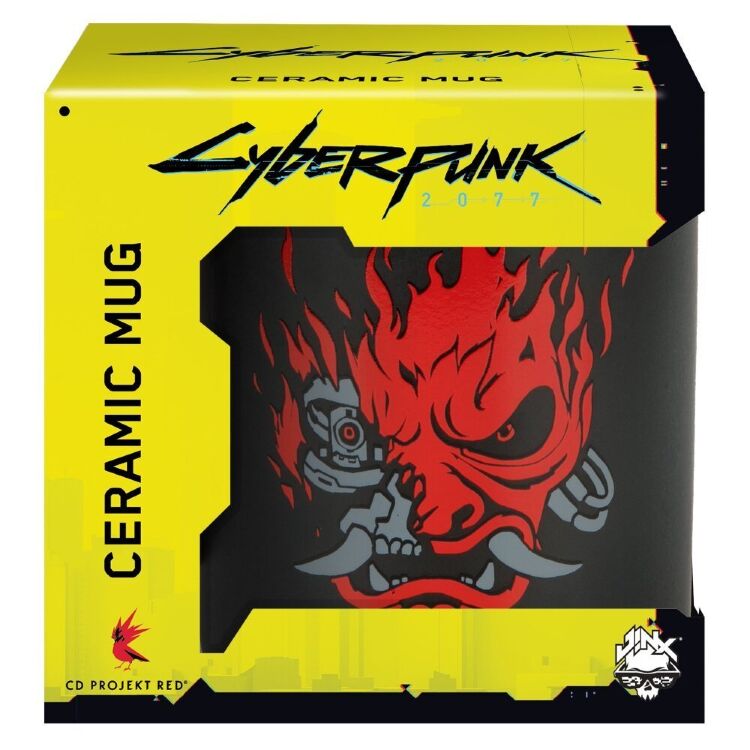Кружка Cyberpunk 2077 JINX Samurai Logo Mug Чашка 325 ml Кружка Cyberpunk 2077 JINX Samurai Logo Mug Чашка 325 ml