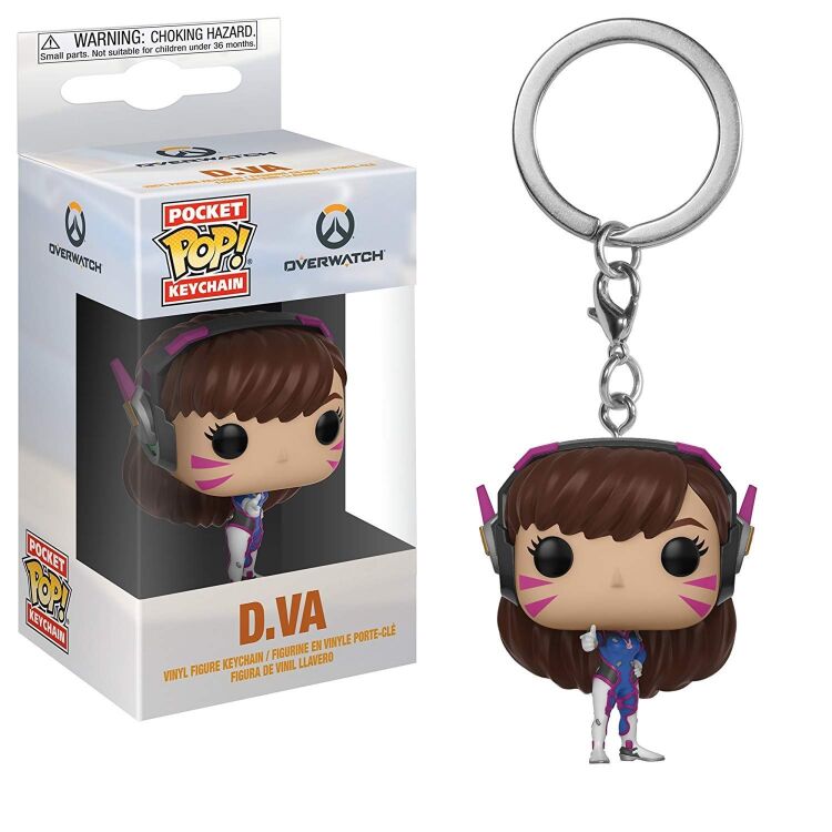 Брелок Funko Pocket Pop! Overwatch Keychain D.Va