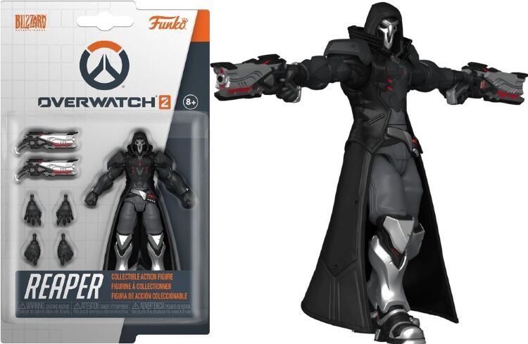 Фігурка Funko Overwatch 2 Reaper Action Figure фанко Овервотч 2 Жнець Фігурка Funko Overwatch 2 Reaper Action Figure фанко Овервотч 2 Жнець