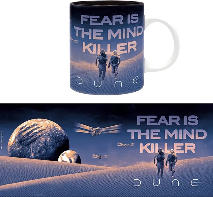 Чашка Abystyle DUNE Fear is the mind-killer Mug кружка Дюна 320 мл.