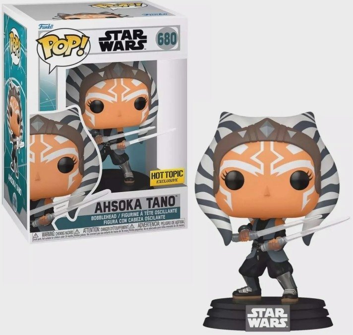 Фігурка Funko Star Wars: Ahsoka Tano фанко Зіркові війни Асока (Exclusive) 680 Фігурка Funko Star Wars: Ahsoka Tano фанко Зіркові війни Асока (Exclusive) 680