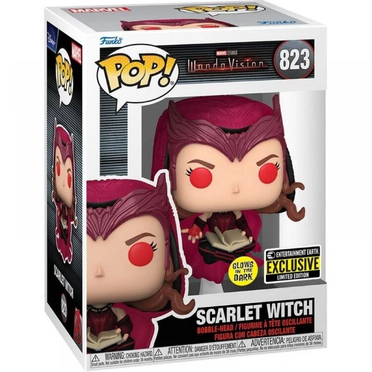 Фігурка Funko Marvel WandaVision Scarlet Witch Figure Фанко 823 (EE Exclusive) Фігурка Funko Marvel WandaVision Scarlet Witch Figure Фанко 823 (EE Exclusive)