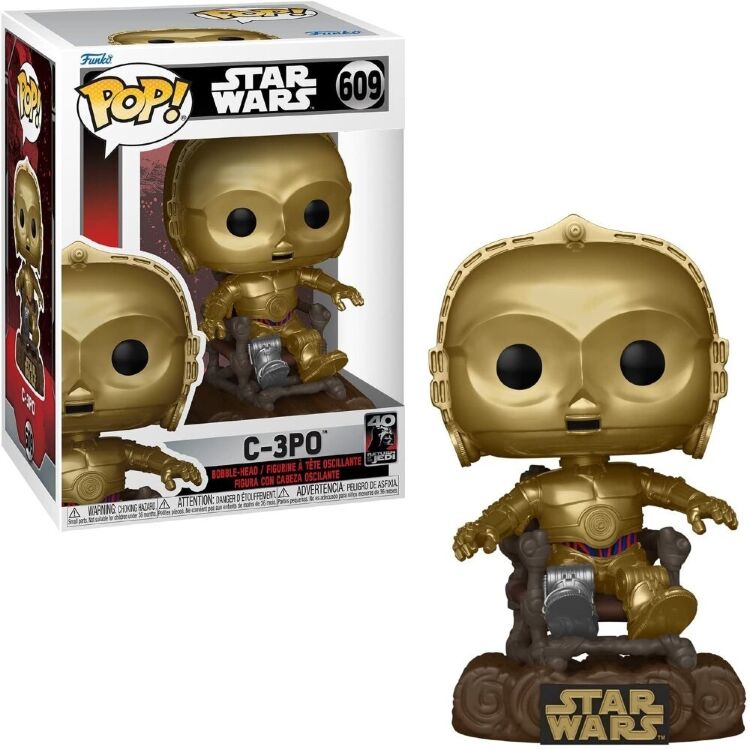 Фигурка Funko Star Wars: Return of The Jedi 40th Anniversary - C-3PO in Chair фанко 609