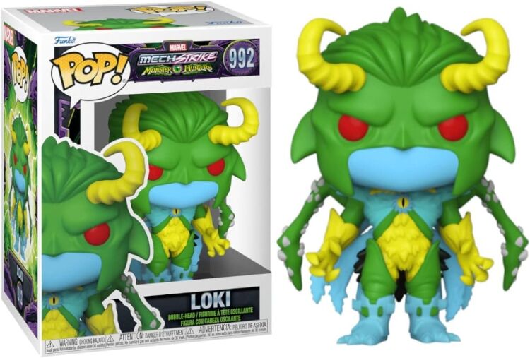 Фигурка Funko Marvel Monster Hunters Loki фанко Локи 992 Фигурка Funko Marvel Monster Hunters Loki фанко Локи 992