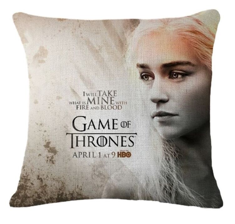 Наволочка Game of Thrones (Cotton & Linen) # 5 Наволочка Game of Thrones (Cotton & Linen) # 5