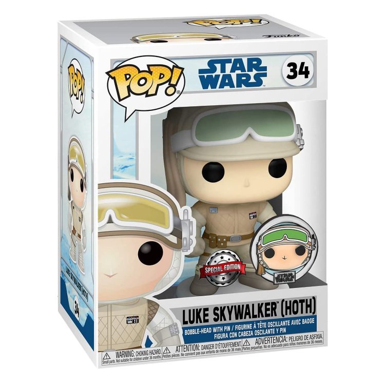 Фігурка Funko Star Wars ATG Luke Skywalker with Pin (Exc) Фанко Зоряні війни 34