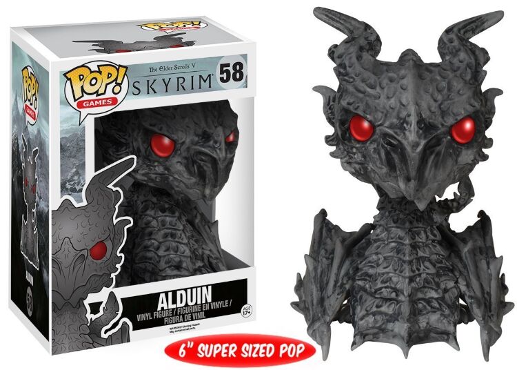 Фігурка Skyrim Pop! - Alduin 6 "Figure Фігурка Skyrim Pop! - Alduin 6 "Figure
