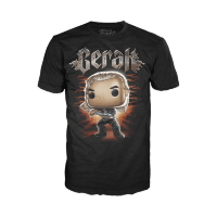 Футболка Funko Tees The Witcher: Geralt фанко Ведьмак Геральт (размер L)