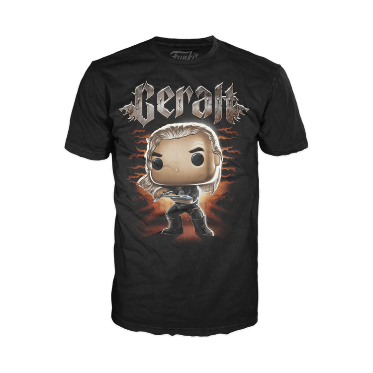 Футболка Funko Tees The Witcher: Geralt фанко Ведьмак Геральт (размер L) Футболка Funko Tees The Witcher: Geralt фанко Ведьмак Геральт (размер L)
