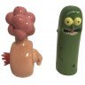 Солонка и Перечница Рик и Морти: Pickle Rick / Plumbus Salt and Pepper Shaker