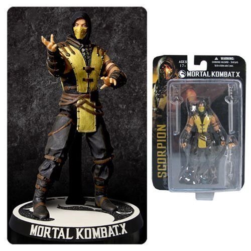 Фігурка Mezco Mortal Kombat X. 4 "Scorpion Action Figure
