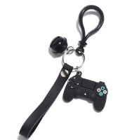 Брелок подвеска на рюкзак Simulation Joystick 3D Keychain Джойстик чёрный