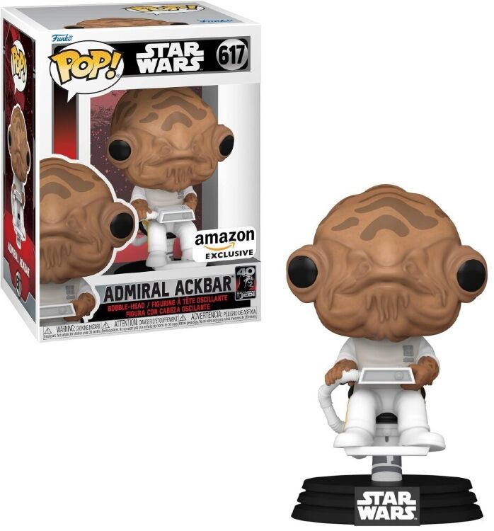 Фигурка Funko Star Wars: Admiral Ackbar Фанко Адмирал Аккбар (Amazon Exclusive) 617 Фигурка Funko Star Wars: Admiral Ackbar Фанко Адмирал Аккбар (Amazon Exclusive) 617