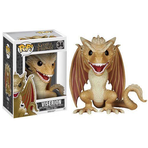 Фігурка Funko Pop! Game of Thrones Viserion Dragon 15 cm Фігурка Funko Pop! Game of Thrones Viserion Dragon 15 cm