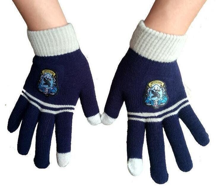 Перчатки Гарри Поттер Рейвенкло Harry Potter Ravenclaw gloves Перчатки Гарри Поттер Рейвенкло Harry Potter Ravenclaw gloves