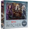 Пазл Ведьмак Геральт Цири Йеннифэр Netflix The Witcher - Geralt, Yennifer and Ciri Puzzle (1000 Piece)