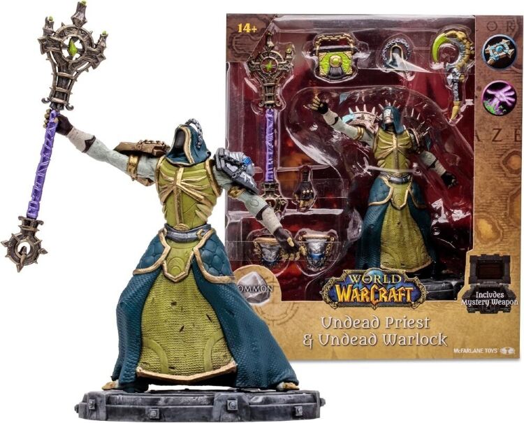 Фігурка McFarlane World of Warcraft Undead Priest Warlock Варкрафт Нежить Жрець Варлок Фігурка McFarlane World of Warcraft Undead Priest Warlock Варкрафт Нежить Жрець Варлок