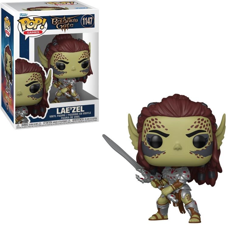 Фигурка Funko Baldur`s Gate: Lae'zel Фанко Врата Балдура Лаэзель 1147 Фигурка Funko Baldur`s Gate: Lae'zel Фанко Врата Балдура Лаэзель 1147