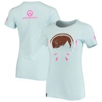Футболка Blizzard Overwatch D.Va Light Blue Character T-Shirt Womens (размер M)