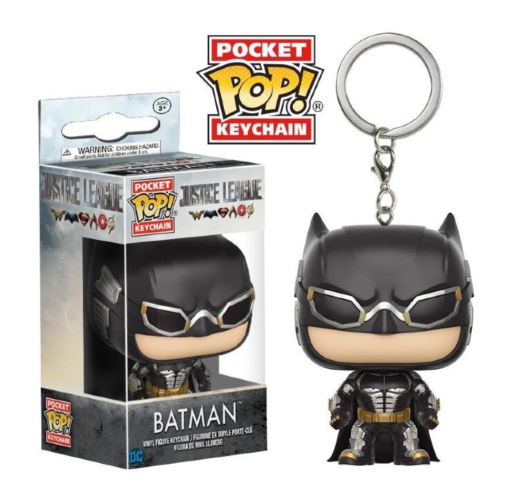 Брелок DC: Funko Pocket POP! Keychain - Justice League - Batman Брелок DC: Funko Pocket POP! Keychain - Justice League - Batman