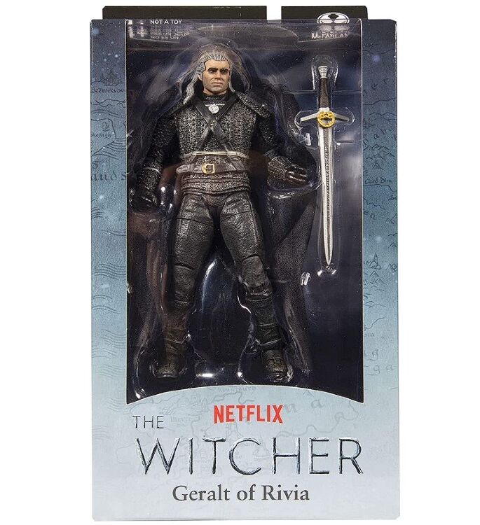 Фигурка McFarlane The Witcher - Geralt of Rivia Netflix Action Figure Ведьмак Геральт из Ривии Фигурка McFarlane The Witcher - Geralt of Rivia Netflix Action Figure Ведьмак Геральт из Ривии