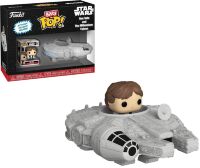 Фигурки Funko Bitty Ride: Star Wars Han Solo with Millenium Falcon фанко Хан Соло и Сокол тысячилетия