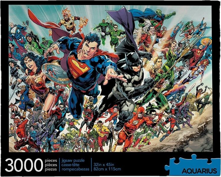 Пазл ДС Комікс Герої Aquarius DC Comics Heroes Puzzle (3000-Piece)