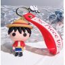 Брелок подвеска на рюкзак One Piece Luffy 3D Keychain Anime Backpack