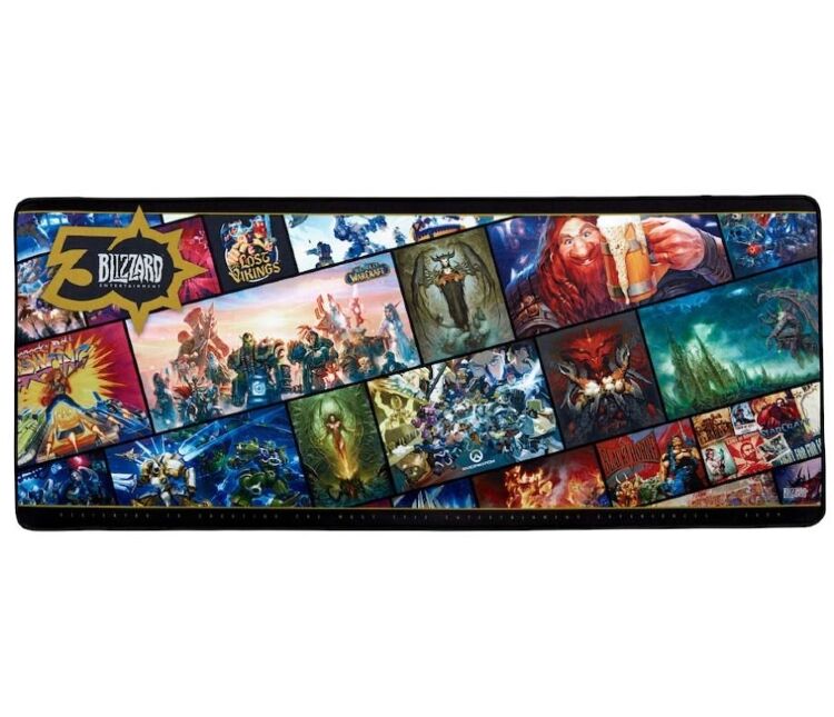 Коврик игровая поверхность Blizzard 30th Anniversary Exclusive Gaming Desk Mat (90*37cm)