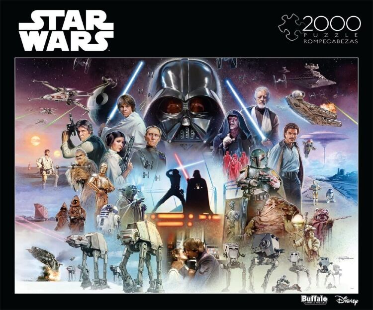 Пазл Star Wars Disney - The Force is with You Puzzle Зоряні війни (2000-Piece) Пазл Star Wars Disney - The Force is with You Puzzle Зоряні війни (2000-Piece)