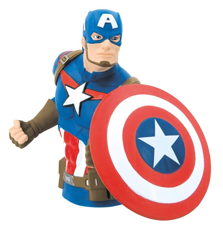 Бюст скарбничка Marvel Captain America Bust Bank Бюст скарбничка Marvel Captain America Bust Bank