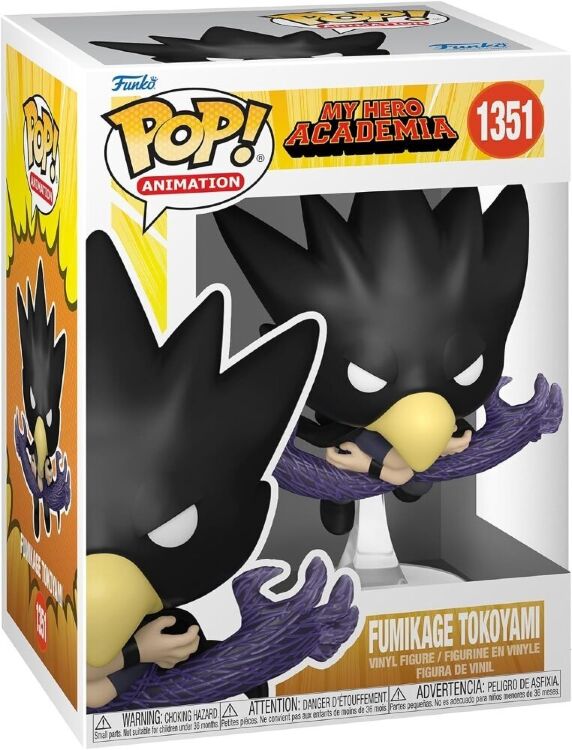 Фигурка Funko My Hero Academia Fumikage Tokoyami фанко Моя Геройская Академия Фумикаге Токоями 1351 Фигурка Funko My Hero Academia Fumikage Tokoyami фанко Моя Геройская Академия Фумикаге Токоями 1351