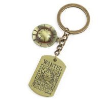 Брелок One Piece Anime Ван-Пис Большой куш металл 4 см.