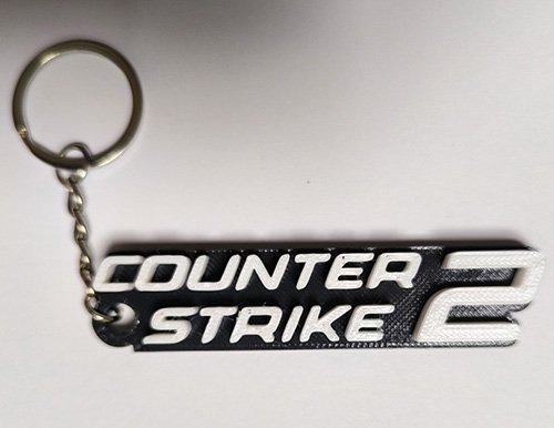 Брелок CS GO Counter Strike Logo Keychain ABS пластик 8 см. Брелок CS GO Counter Strike Logo Keychain ABS пластик 8 см.