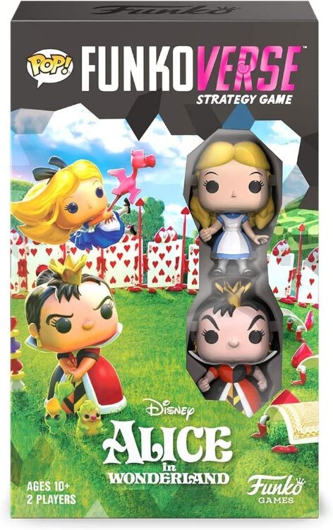 Настільна гра Funkoverse Alice in Wonderland 100 2-Pack фанко Аліса в країні чудес Настільна гра Funkoverse Alice in Wonderland 100 2-Pack фанко Аліса в країні чудес