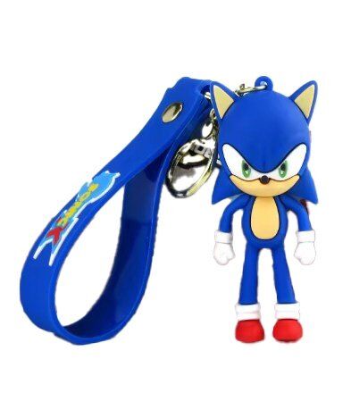 Брелок подвеска на рюкзак Sonic 3D Keychain Anime Backpack Соник