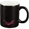 Чашка JINX Overwatch - D.VA Ceramic Black /Pink