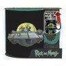 Кружка Rick and Morty Spaceship Ceramic Mug Чашка Рик и Морти 460 ml (теплочувствительная)