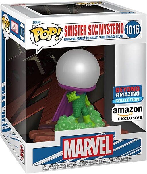 Фігурка Funko Marvel Sinister 6 Mysterio фанко Містеріо Amazon Exclusive 1016 Фігурка Funko Marvel Sinister 6 Mysterio фанко Містеріо Amazon Exclusive 1016